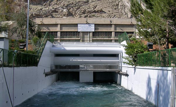 Main water facility in Ain al-Fija (archive)