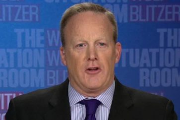 White House spokesman Sean Spicer
