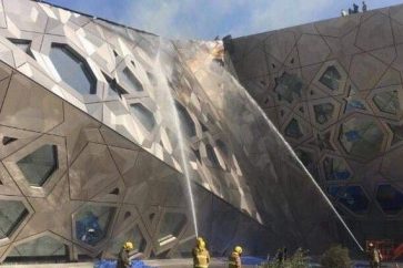Fire in Kuwait