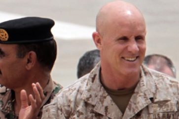 US retired navy admiral Robert Harward