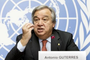 UN chief Antonio Guterres