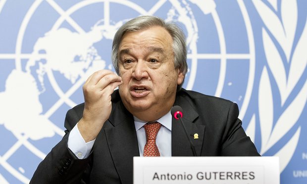 UN chief Antonio Guterres