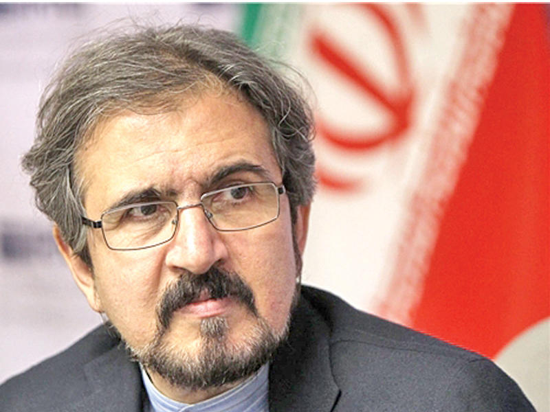 Iranian Foreign Ministry spokesman Bahram Qasemi