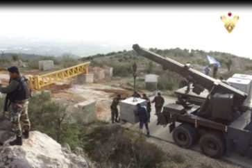 Lebanese Army on Palestinian Border