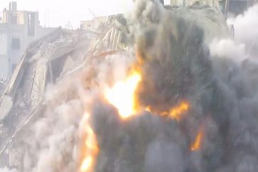 Syrian Army Detonates Nusra Post in Jobar