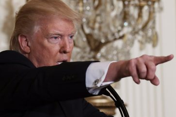 US President Donald Trump