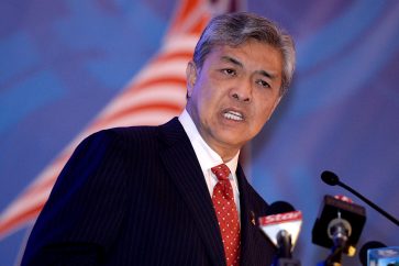 Malaysian Deputy Prime Minister Ahmad Zahid Hamidi (archive)