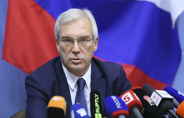 Russia's Permanent Representative to NATO, Alexander Grushko