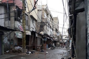 Al-Tireh neighborhood in Ain Al-Hilweh