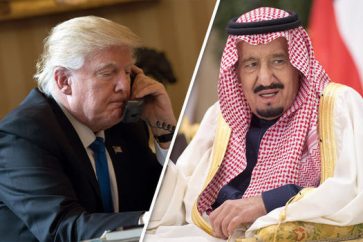 Saudi Salman - US Trump