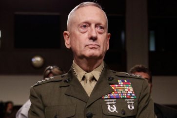 US Defense Secretary Jim Mattis