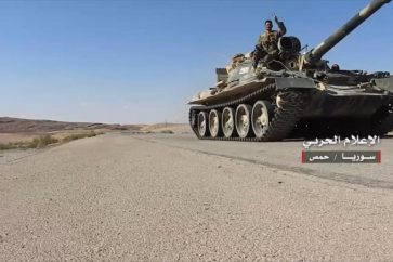 Syrian army and allies in Homs countryside