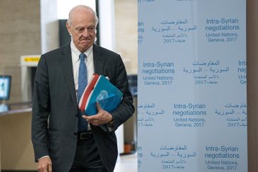 UN Special Envoy for Syria Staffan de Mistura