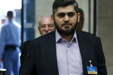 Leader of the so-called “Jaish al-Islam” group, Mohamed Alloush