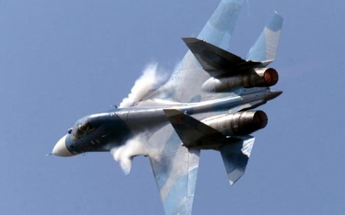 SU-30 fighter jet