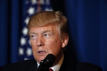 US President Donald Trump