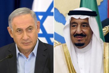 Israeli PM Benjamin Netanyahu and Saudi King Salman