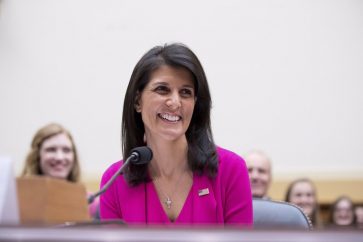 US Ambassador to the UN Nikki Haley