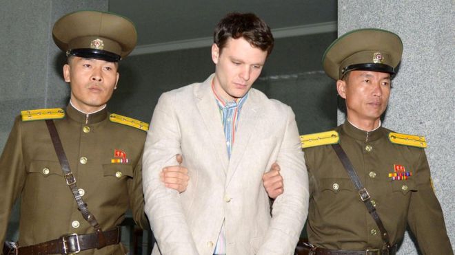 US student Otto Warmbier