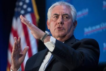 US Secretary of State Rex Tillerson