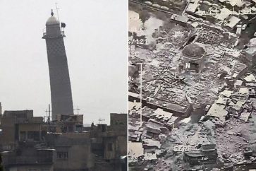 ISIL Nuri Mosque Mosul