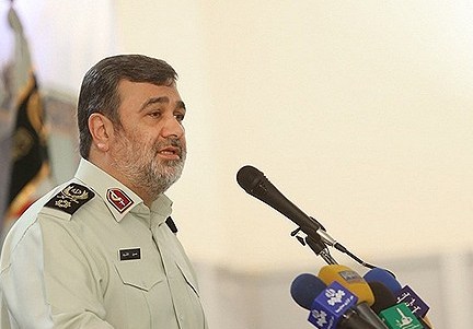 Iran's Commander of the Law Enforcement Force Brigadier General Hossein Ashtari