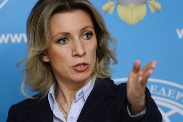 Russian Foreign Ministry Spokeswoman Maria Zakharova