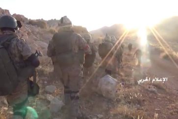 Hezbollah fighters Arsal