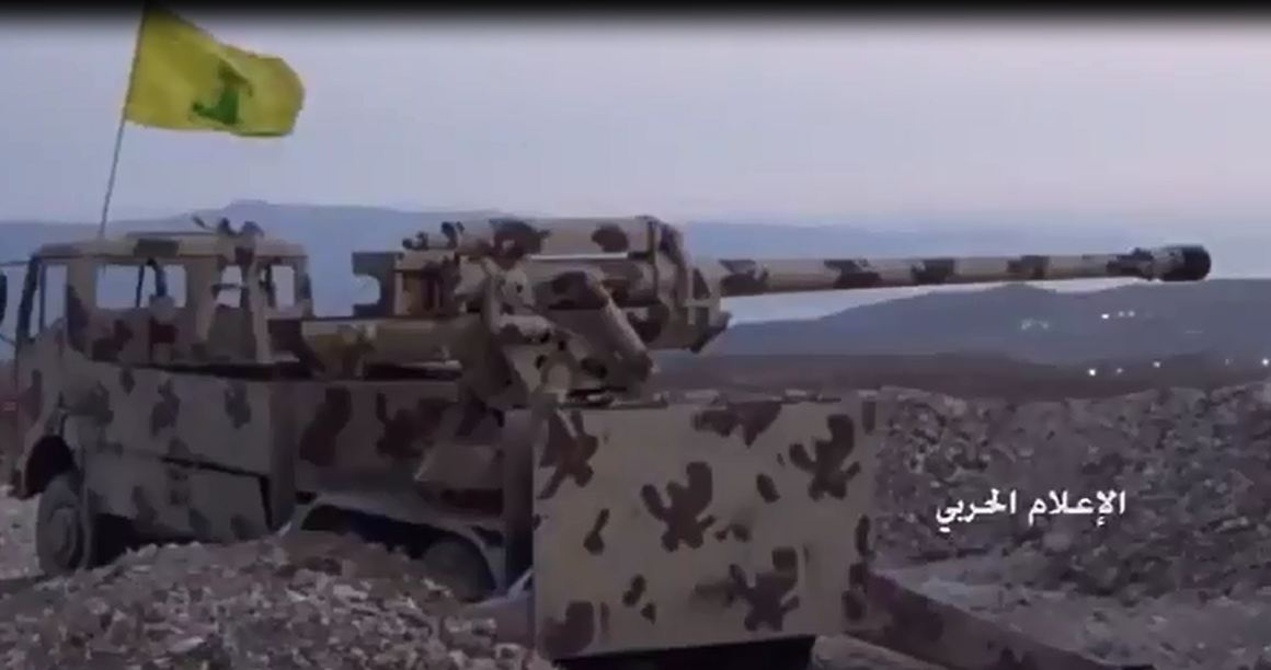 Hezbollah Striking Nusra Terrorists in Arsal Barrens