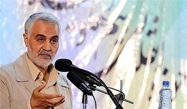 Commander of the Iranian Al-Quds Brigades, Major General Qassem Suleimani,