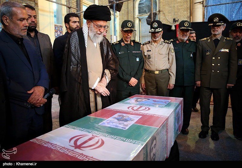 Imam Khamenei Hojani funeral