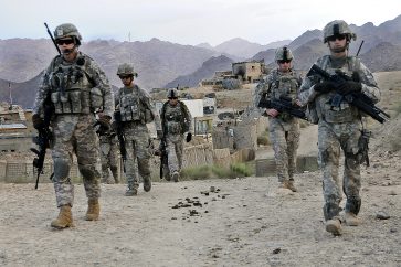 US soldiers in Afghanistan