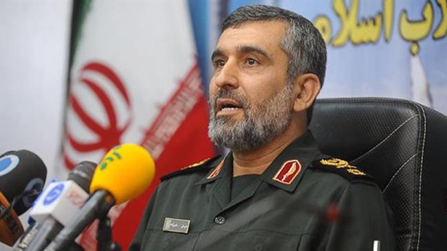 Commander of the IRGC Aerospace Force Brigadier General Amir Ali Hajizadeh