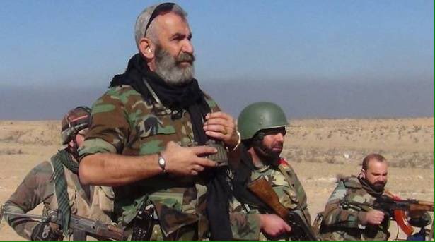Late General Zahreddine who was martyred in Deir Ezzor Wednesday, October 18, 2017.
