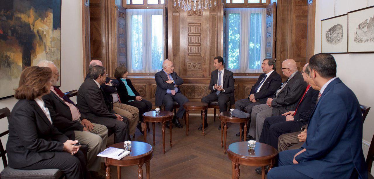 Assad intellectual figures