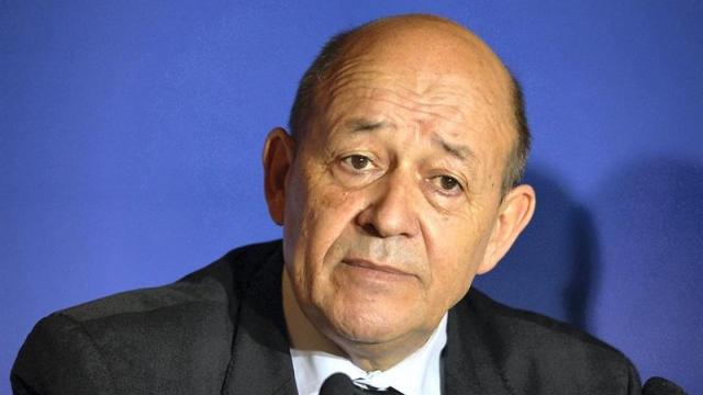 French Foreign Minister Jean-Yves Le Drian