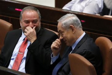 Liberman Netanyahu