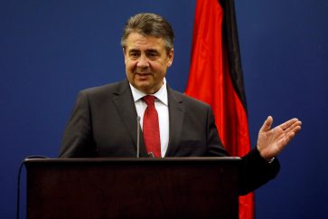 German Foreign Minister Sigmar Gabriel