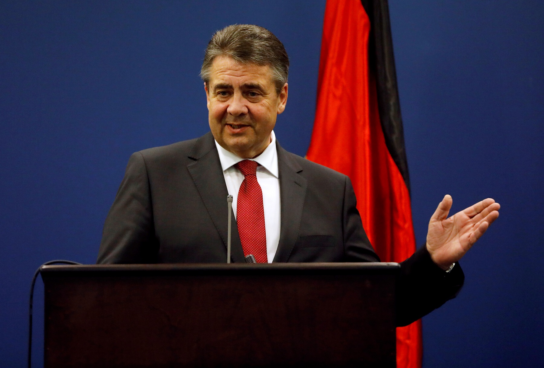 German Foreign Minister Sigmar Gabriel