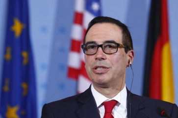 US Treasury Secretary Steven Mnuchin