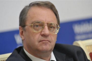 Russian Deputy Foreign Minister Mikhail Bogdanov