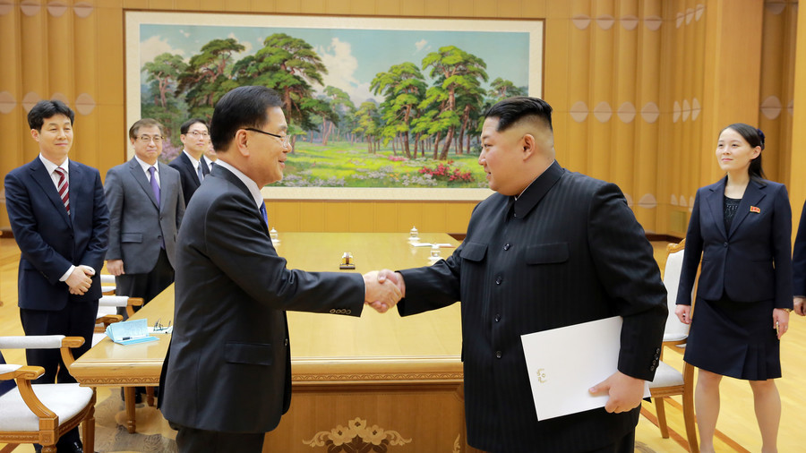 Kim SKorea delegation