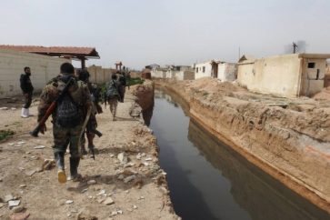 Syrian Army soldiers in Eastern Ghouta (March 2018)