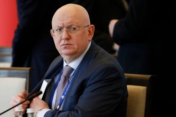 Russia's Permanent Representative to the United Nations Vassily Nebenzia