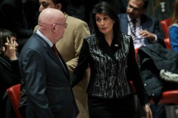 Russia, US envoys to UN