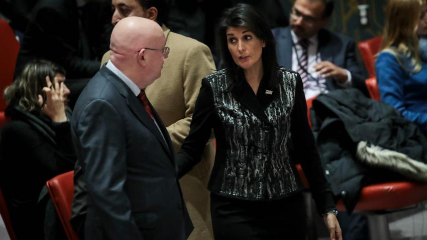 Russia, US envoys to UN
