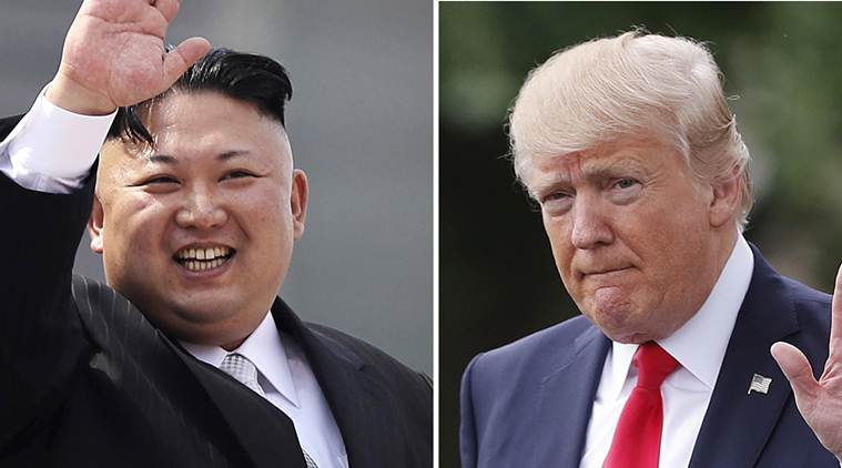 Kim Jong Un, Donald Trump