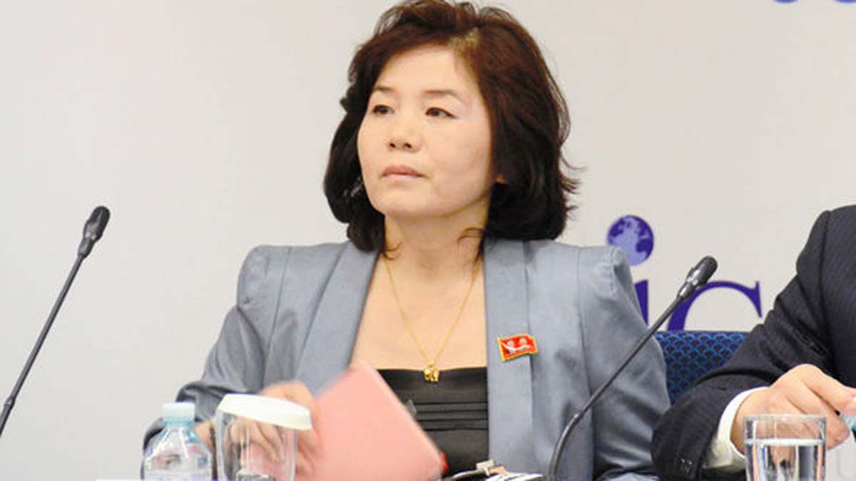 vice-minister of Foreign Affairs Choe Son Hui