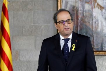 Catalan president Quim Torra