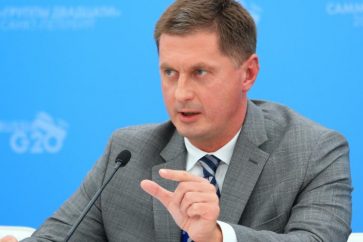 Dmitry Feoktistov, the deputy director of the Russian Foreign Ministry's Department on New Challenges and Threats